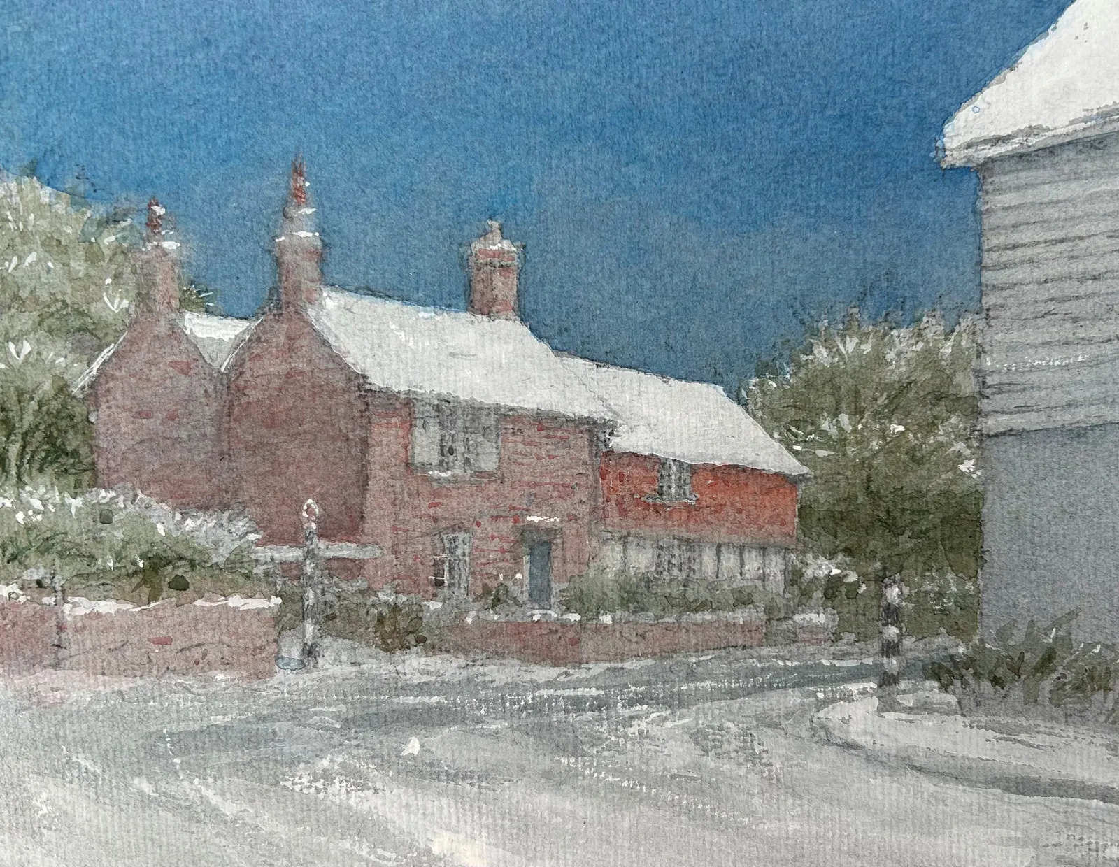 Dennis Roxby Bott RWS, Corner in Bucks Green