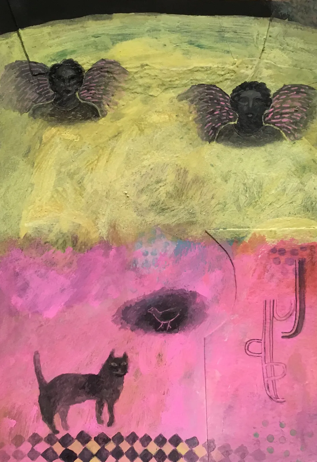 Gertie Young RWS, Cat under the Influence of Angels