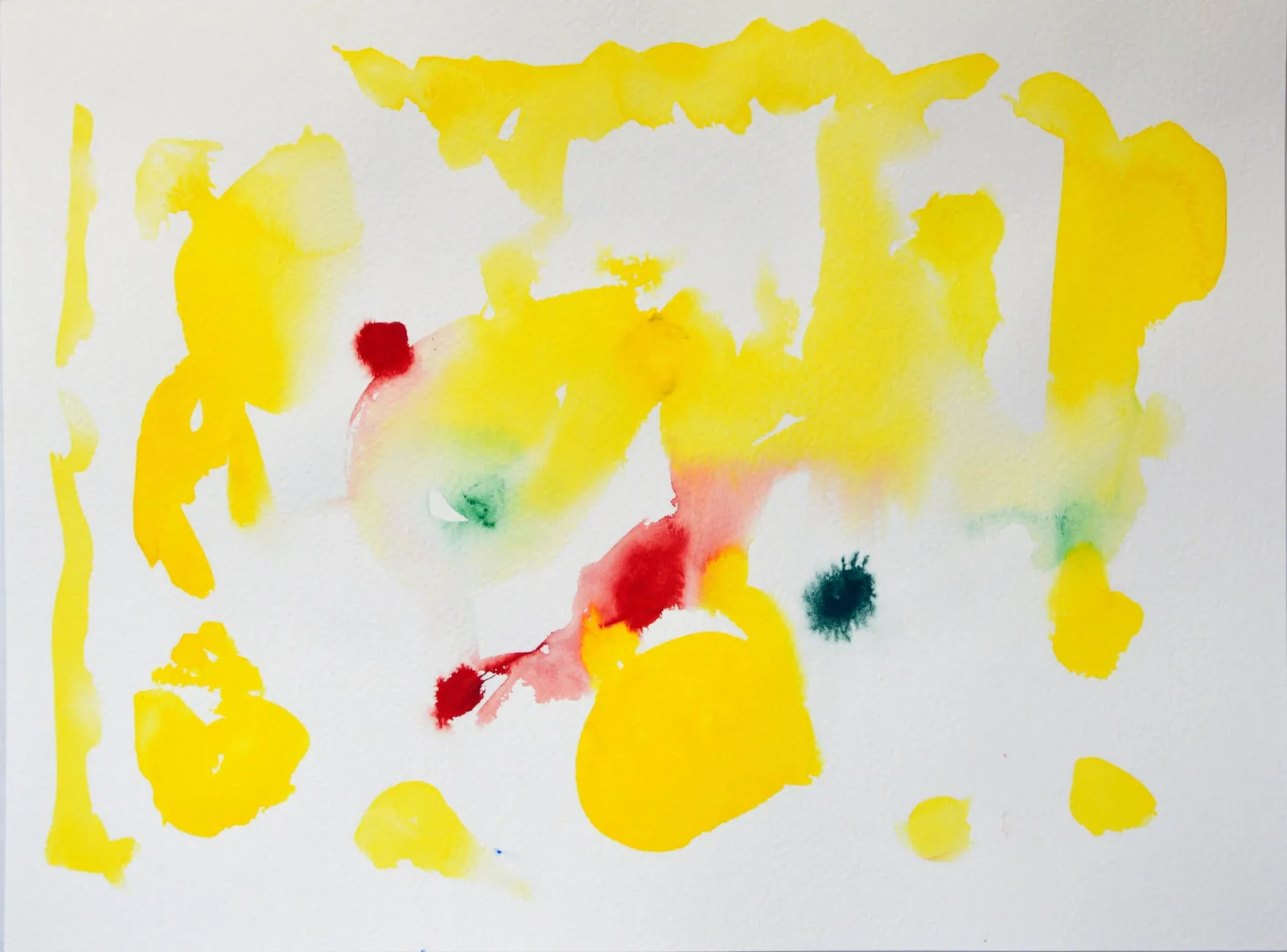 James Faure Walker RWS, Yellow, February 16, 2021, No.3