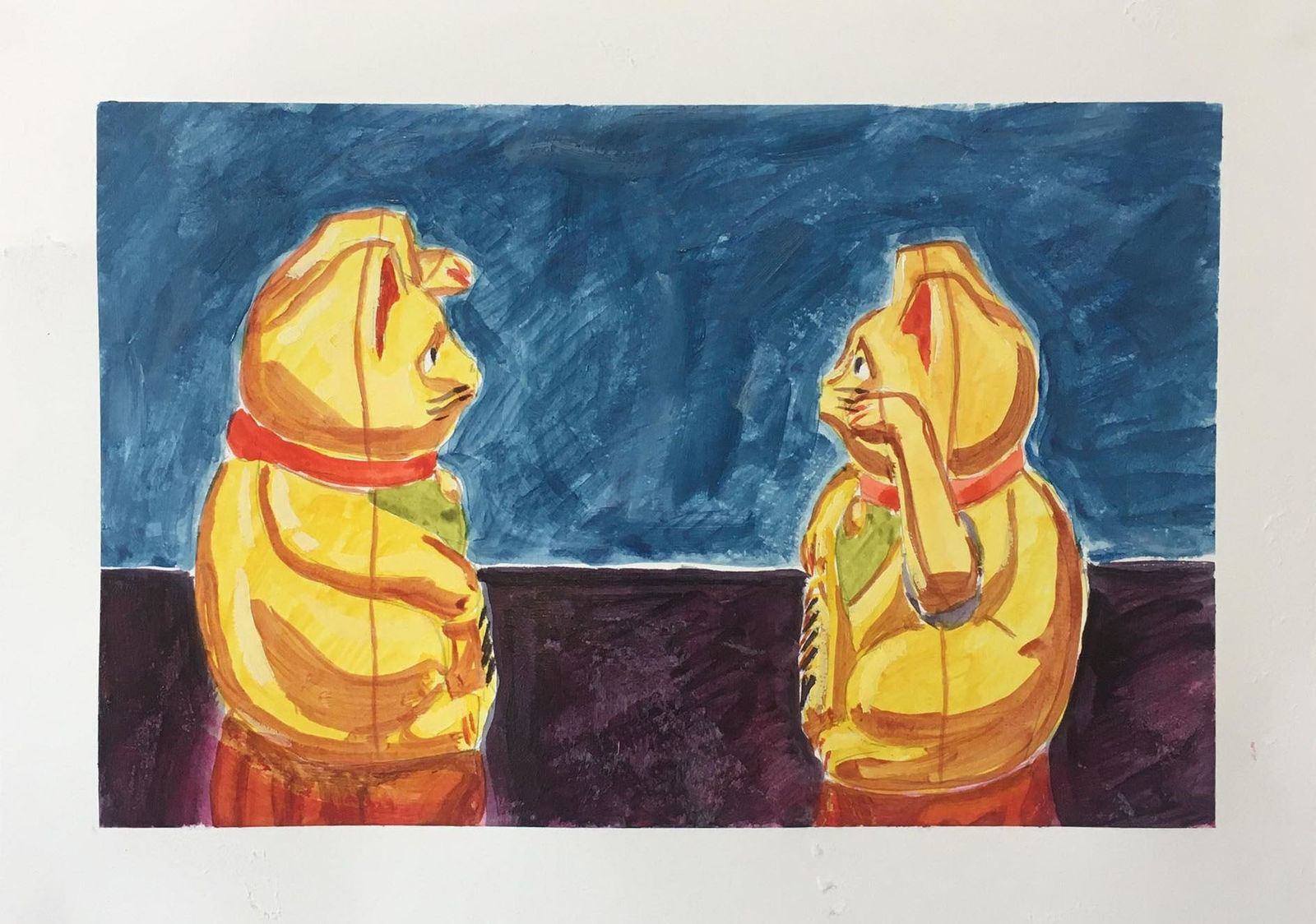 Mark Ragnvald Bletcher Student RE, Social Distancing Golden Cats