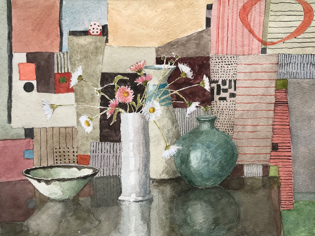 Annie Williams RWS RE, Daisies