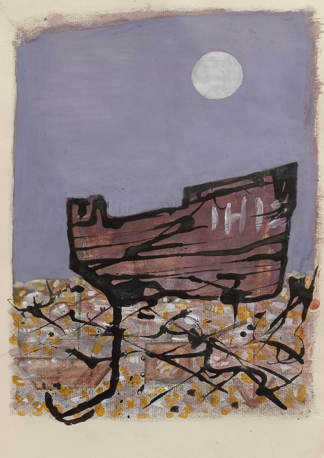 Caroline McAdam Clark RWS, Ancient Hulk