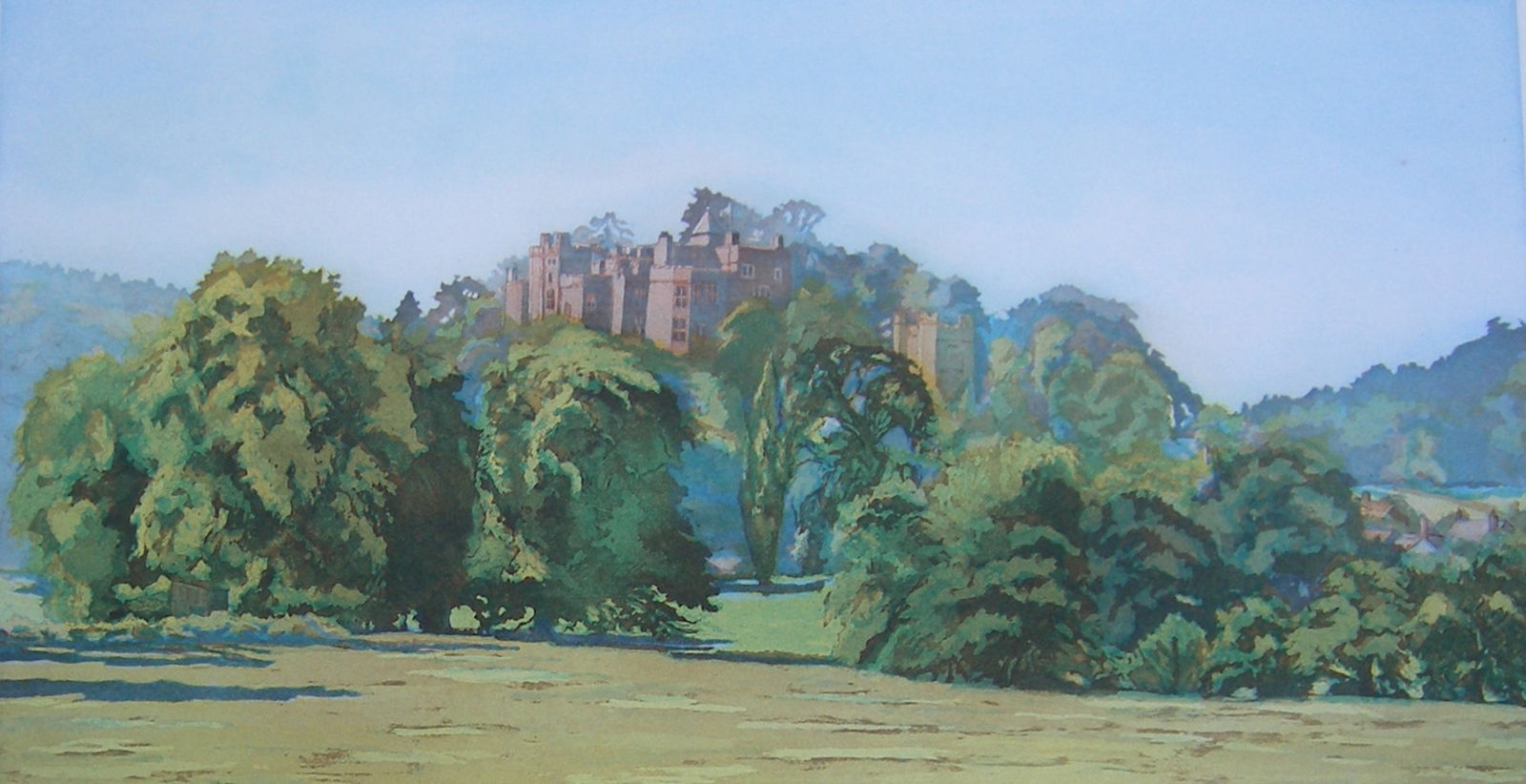 Ann Le Bas RE, Dunster Castle & Park