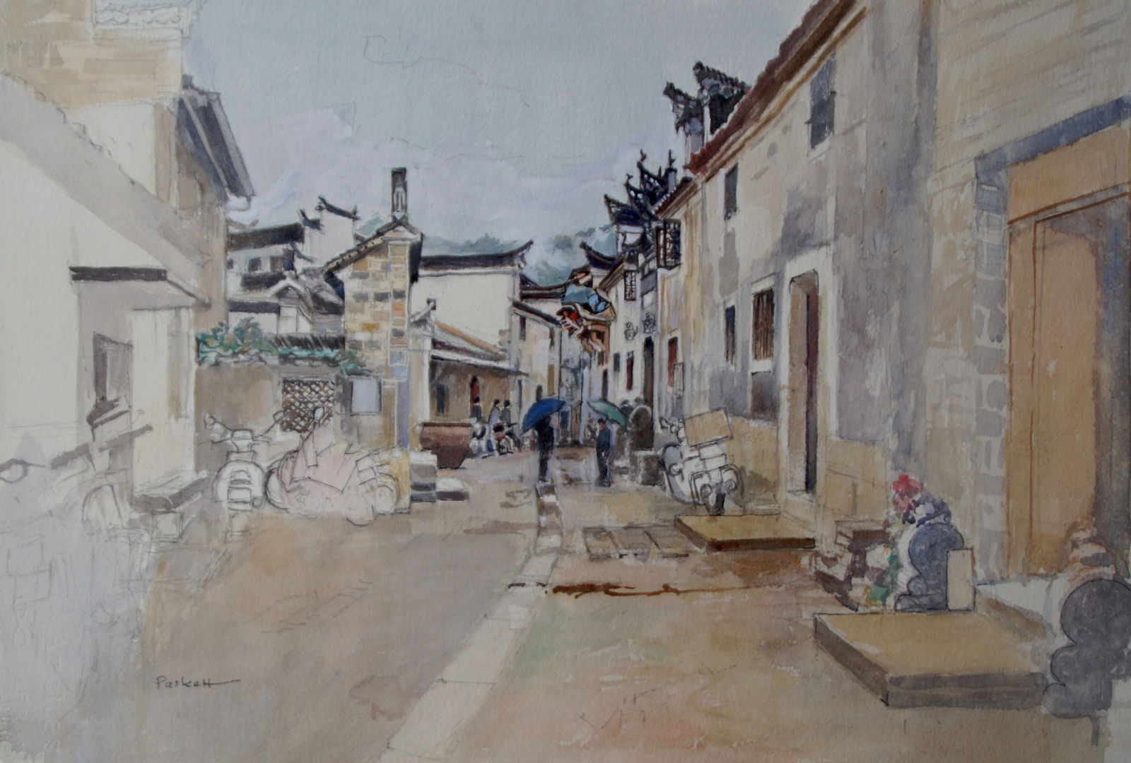 David Paskett PPRWS Hon. RE, Anhui Rain
