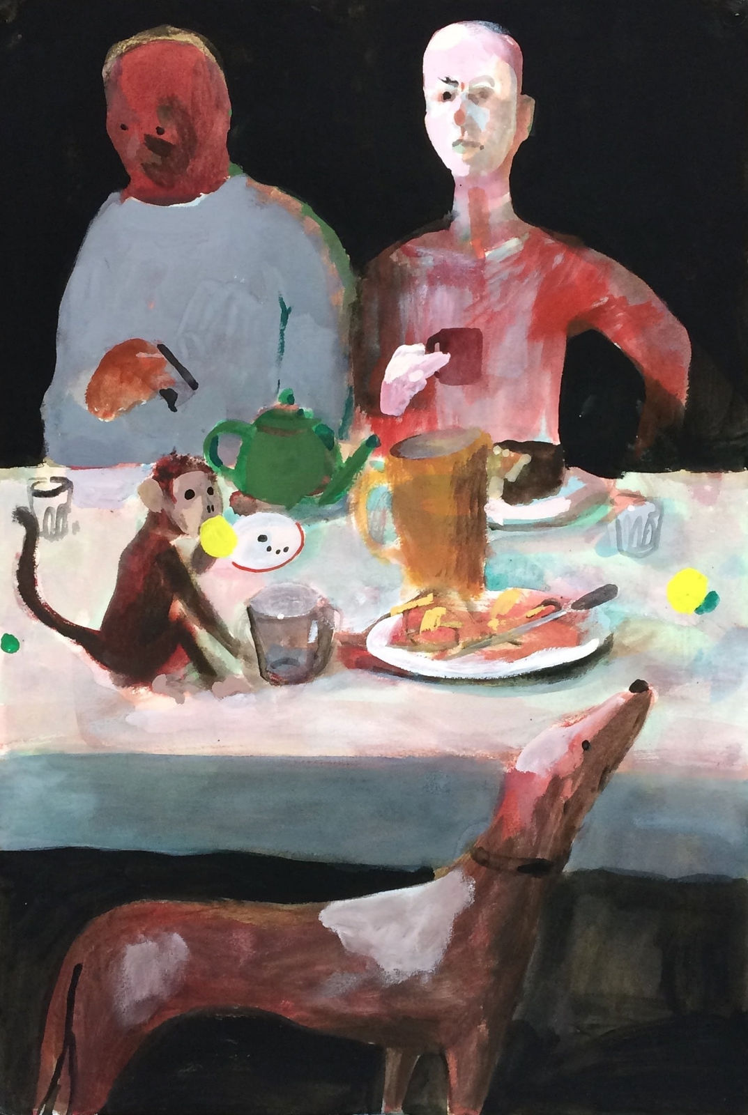 Charles Williams PRWS, The End of the Meal