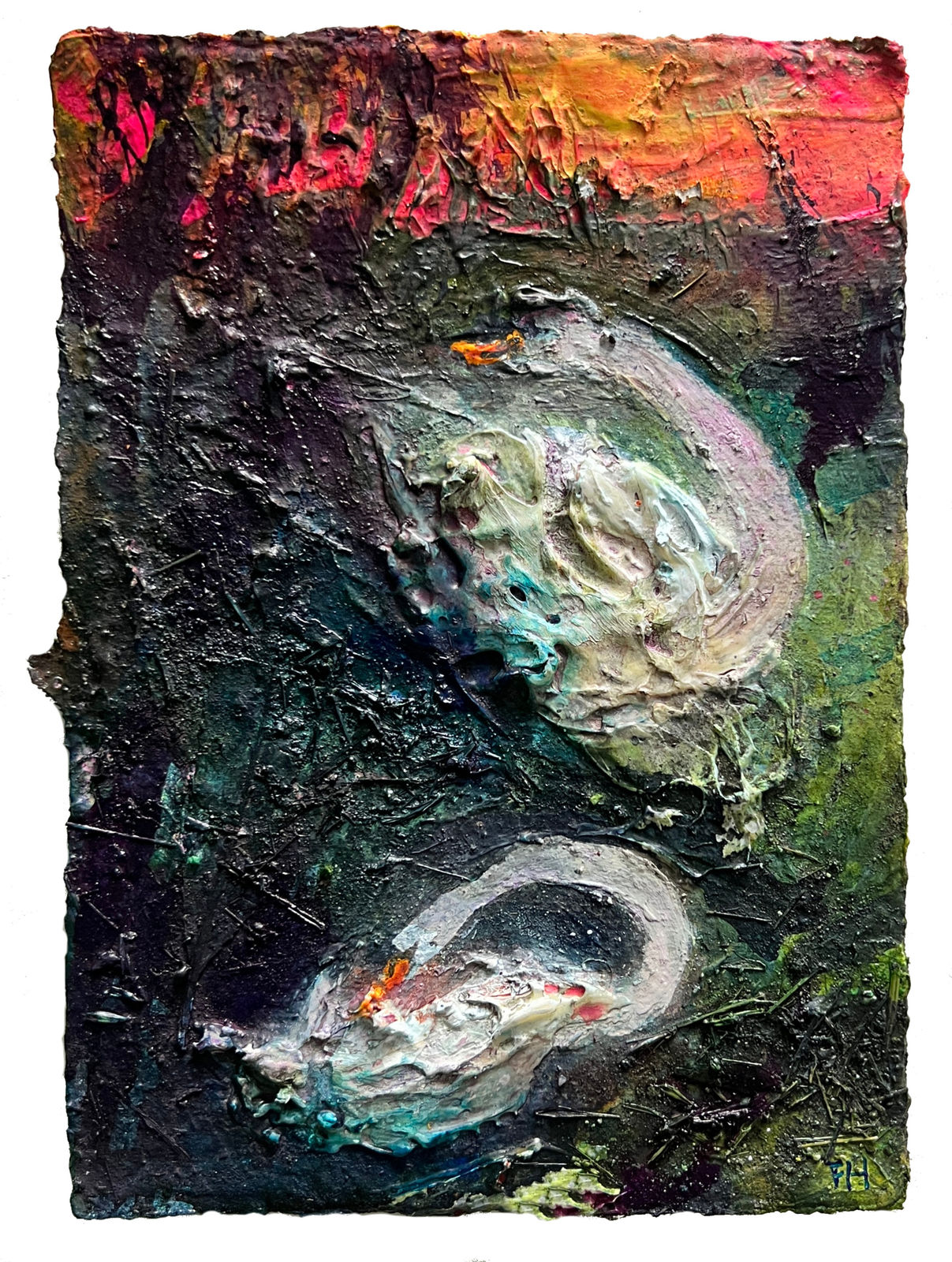 Frances Hatch RWS, Beaks Mirror Sky