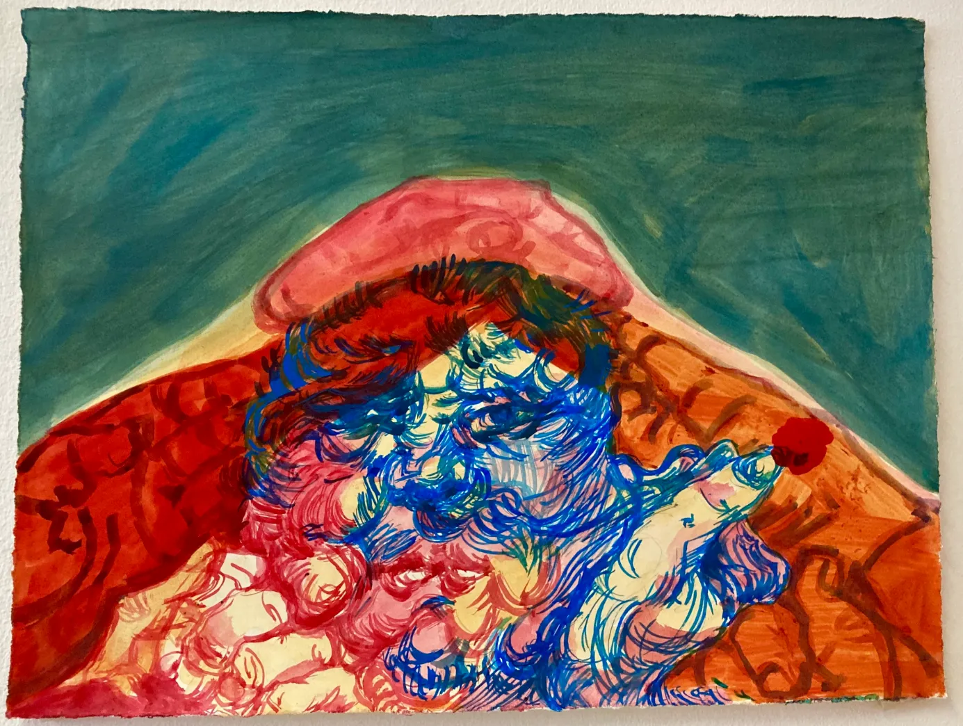 Myrtle Glanville Guest RWS, Overwhelm