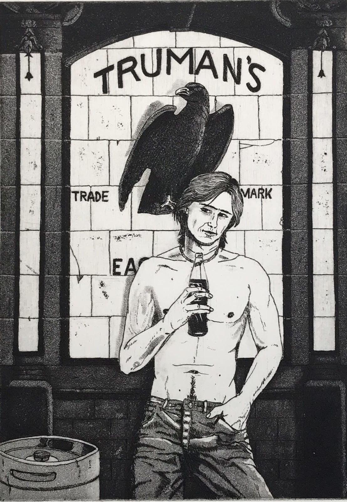 Martin Ridgwell RE, Ganymede's Abduction