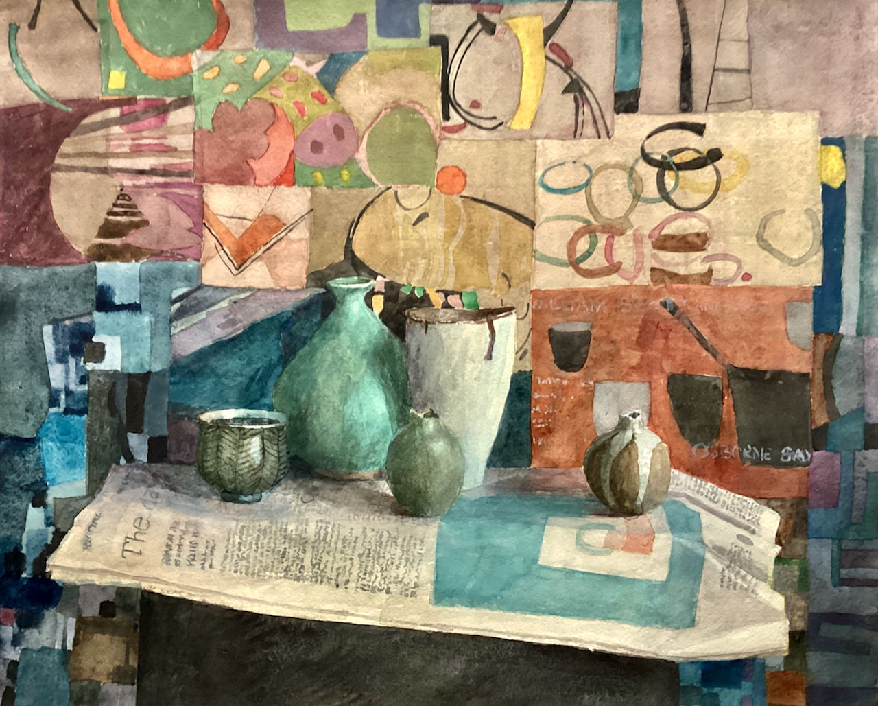 Annie Williams RWS RE, The Odd Collection