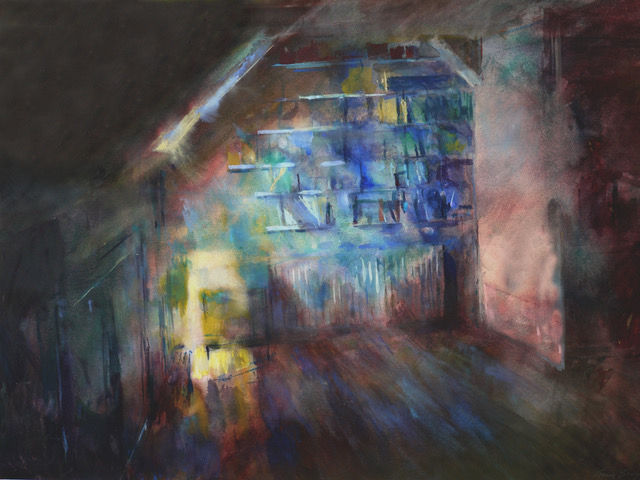 Francis Bowyer PPRWS Hon. RE, In the Studio II