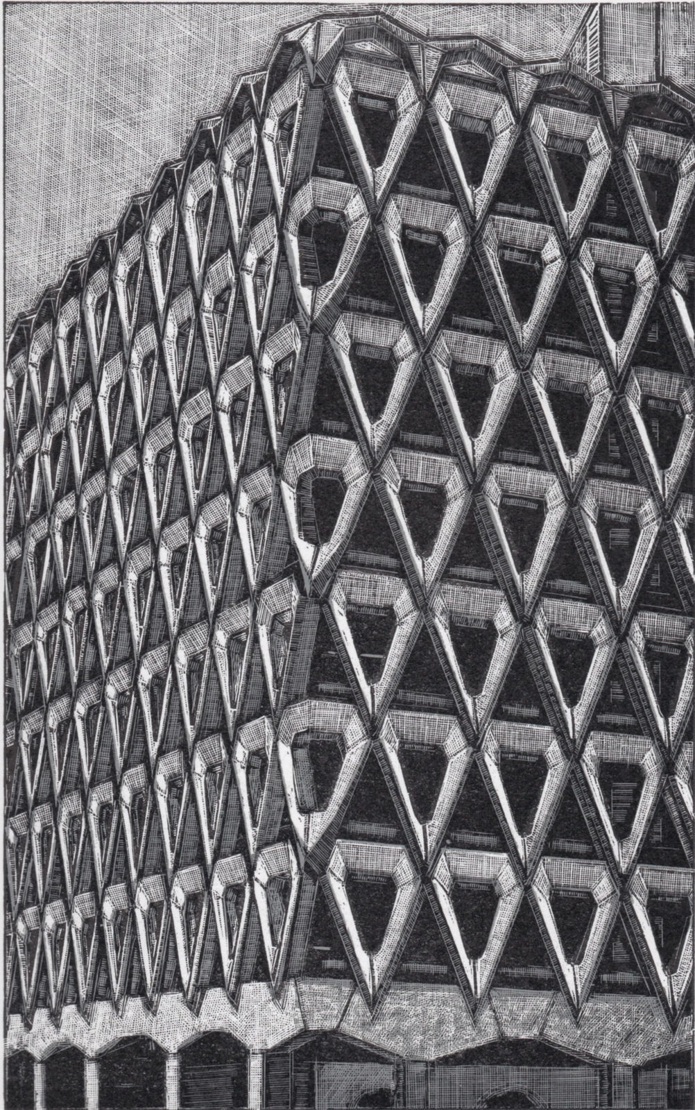 Louise Hayward RE, On Welbeck Street