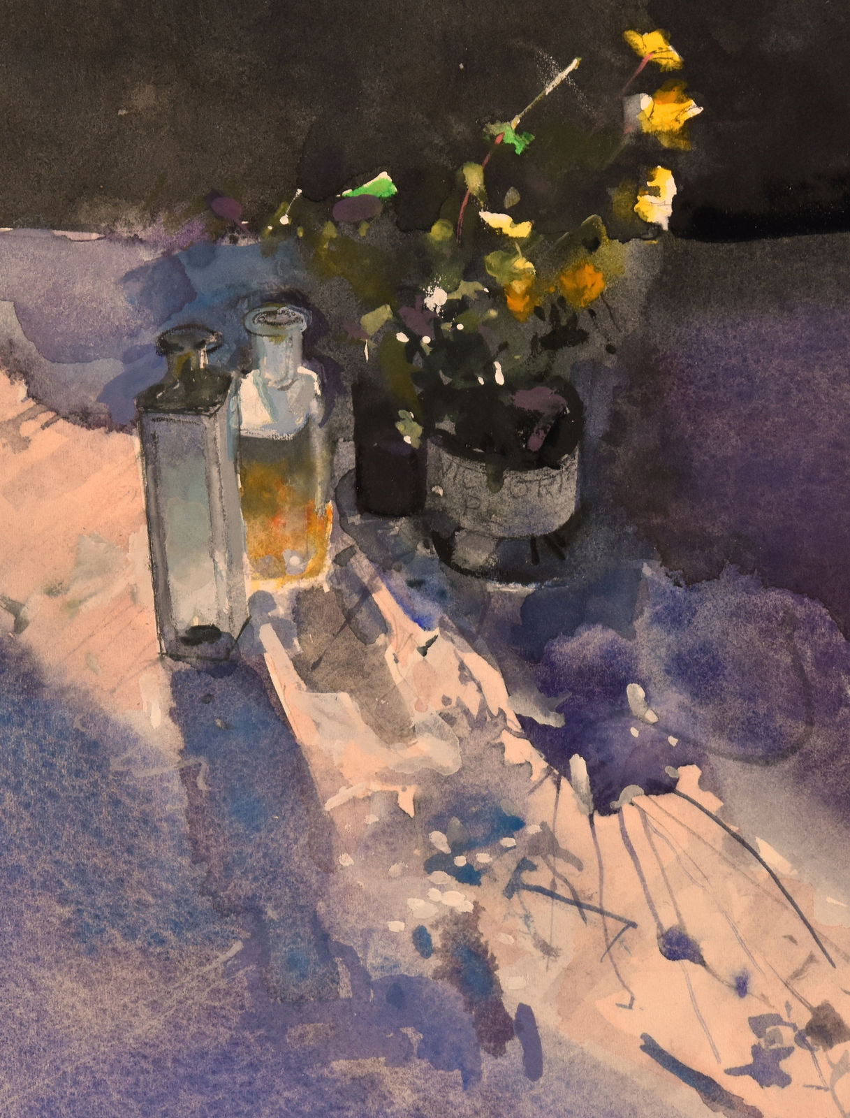 Richard Pikesley RWS, Sunlight, Studio Table