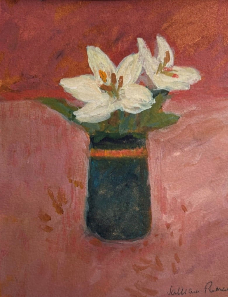 Salliann Putman RWS, On the Pink Table