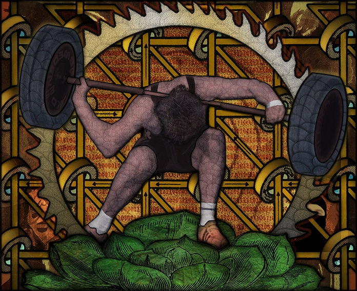 Paul Thirkell RE, The Weight