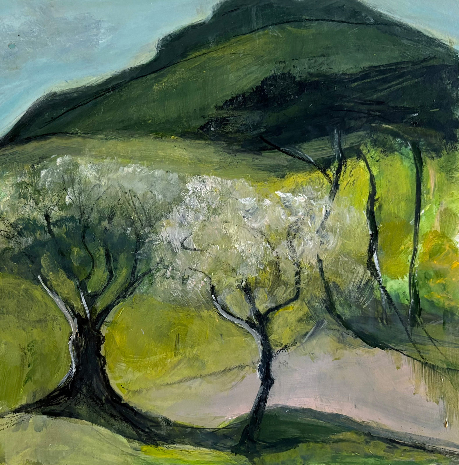 Olivia Adamczyk O'Sullivan RWS, Vincent's Trees and Me