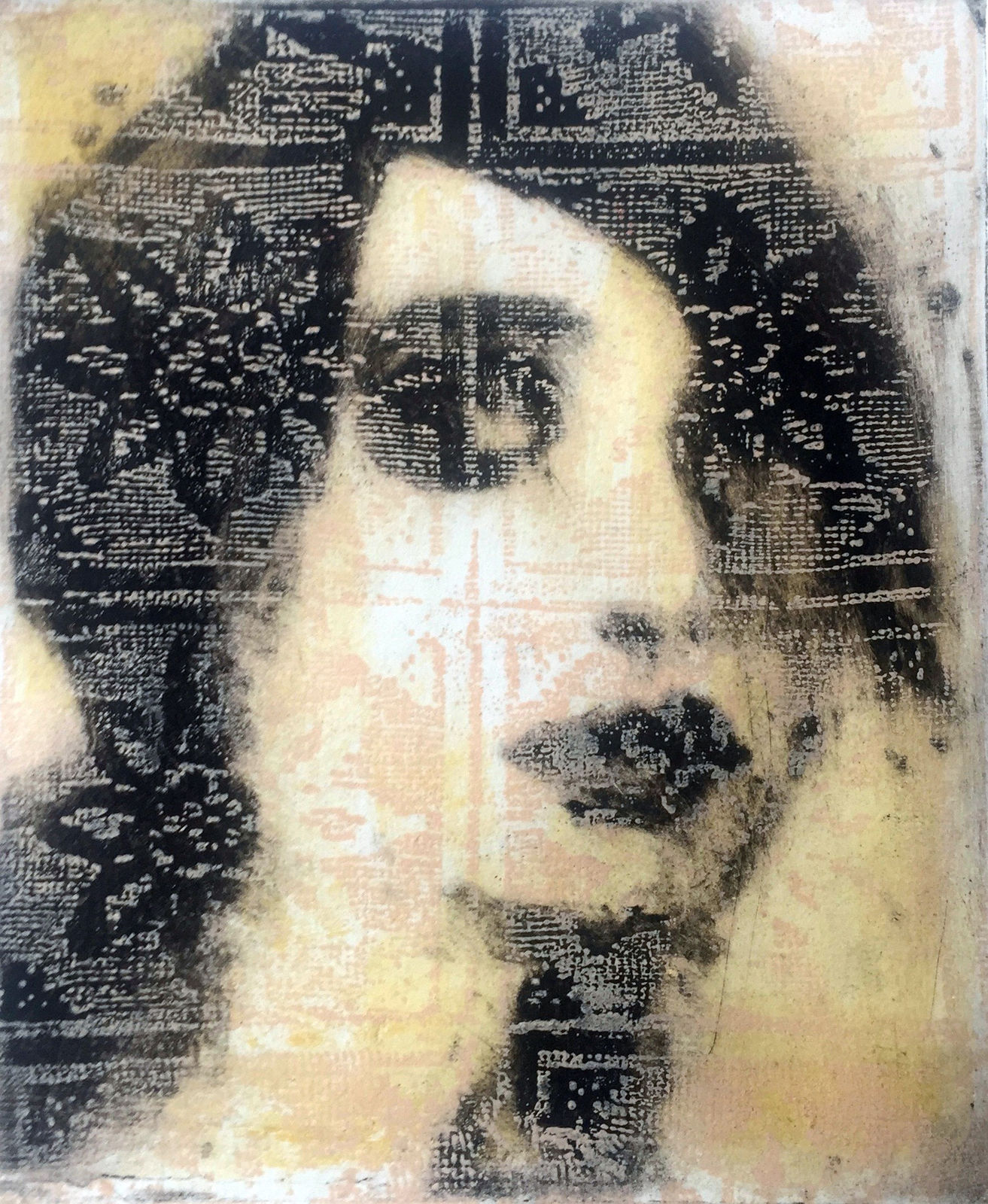 Corinna Button RE, Window (sepia)