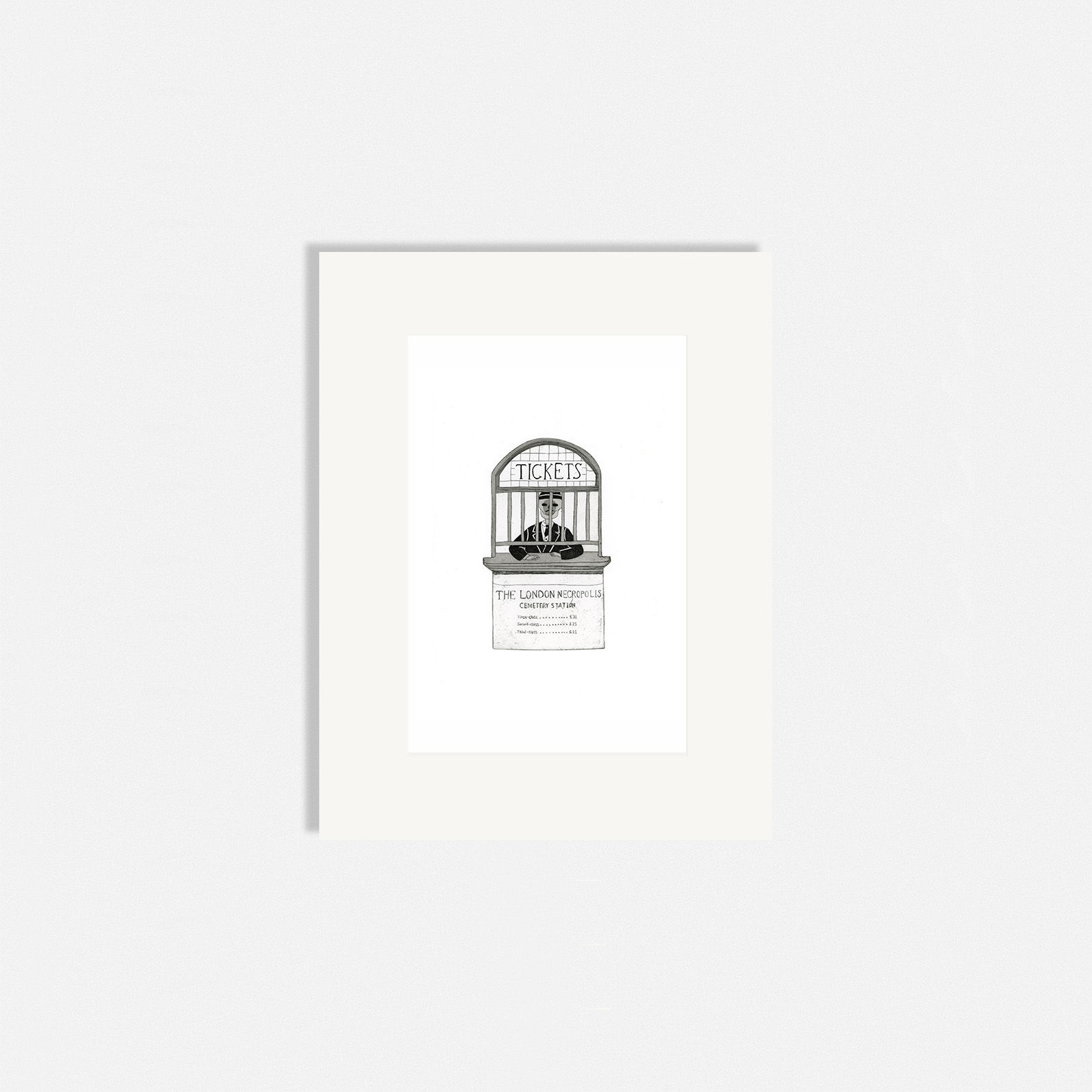 Sunnu Rebecca Choi ARE, Cemetery Station Ticket Office