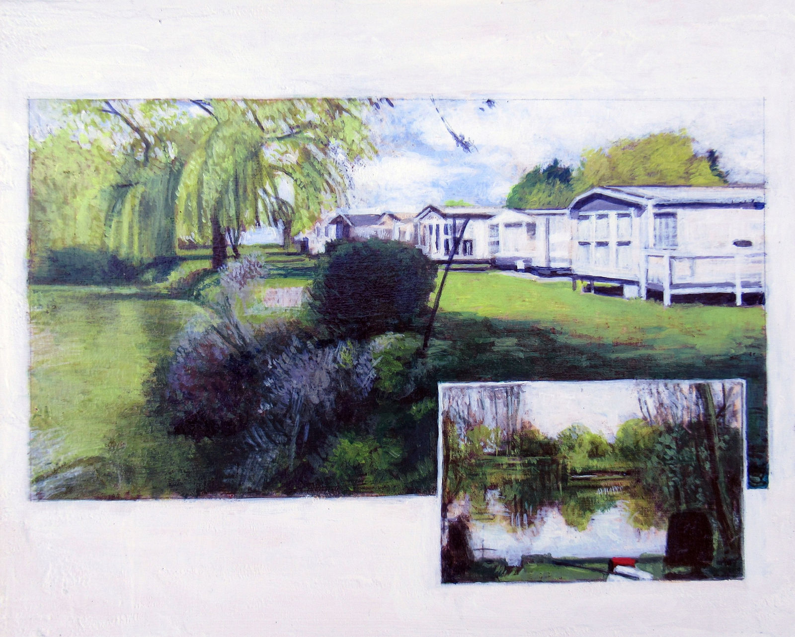 Michael Middleton RWS RE, Gone Fishing