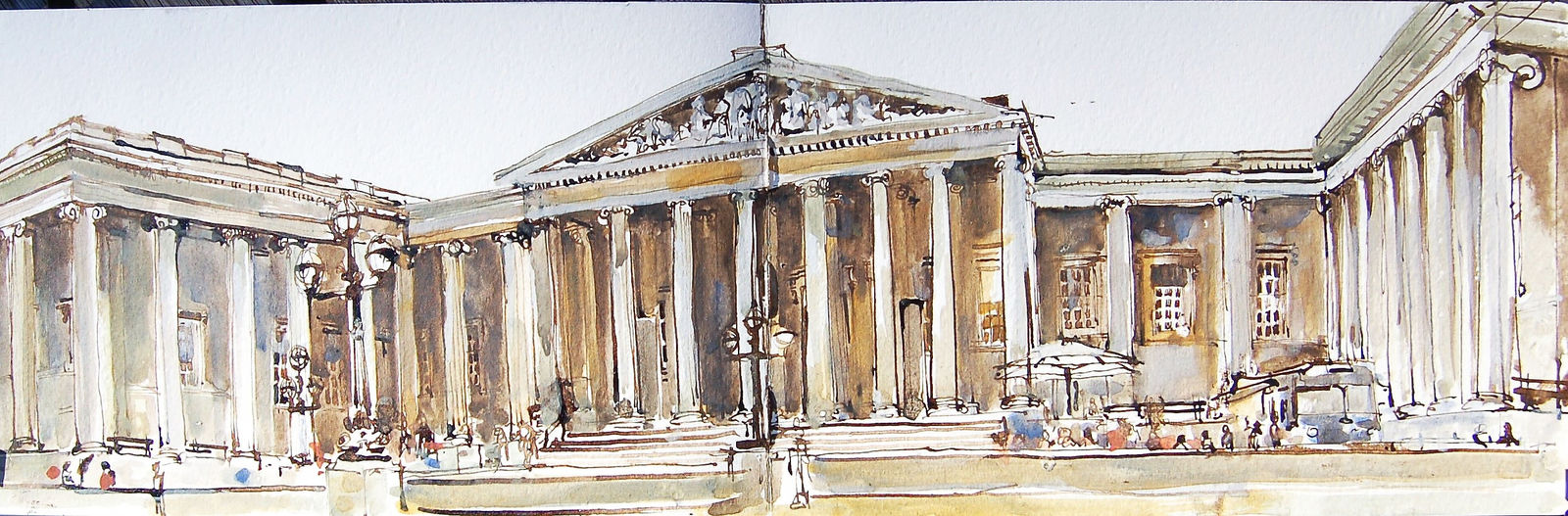 Stuart Robertson RWS, British Museum Study