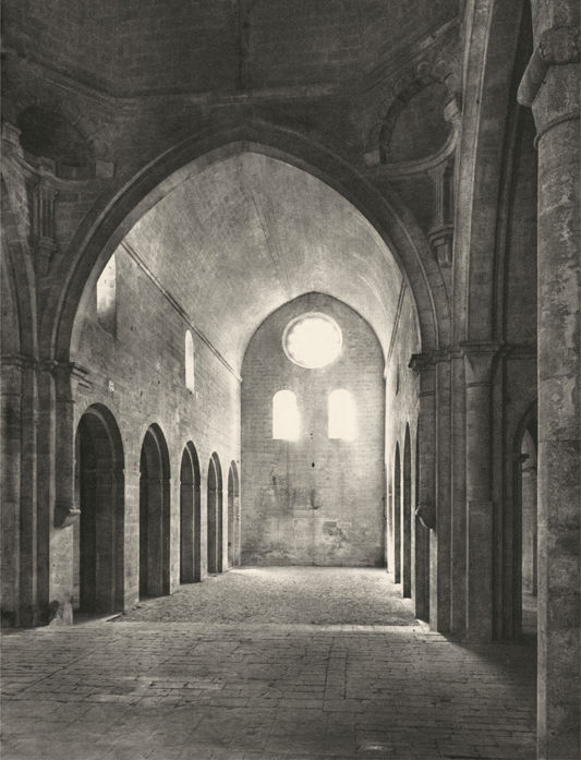 Laurence Aëgerter, Cathédrales hermétiques, Sénanque (Cistercian abbey, 12th century), 2015-2019