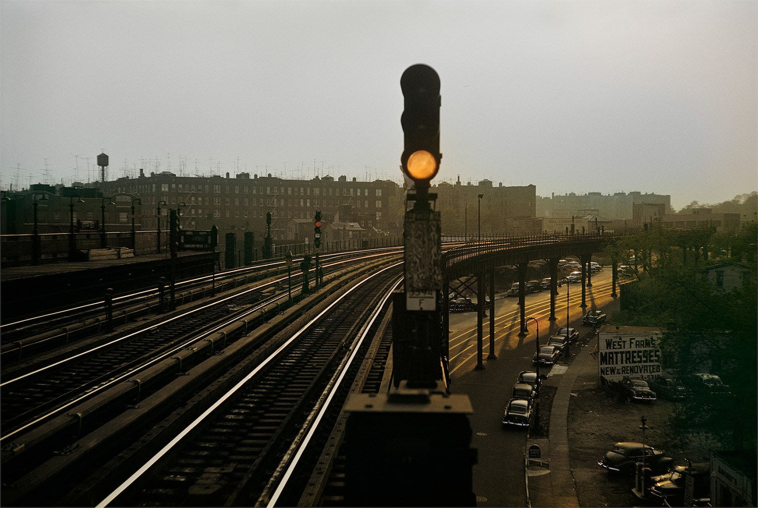 Werner Bischof, Hochbahn, New York, USA, 1953