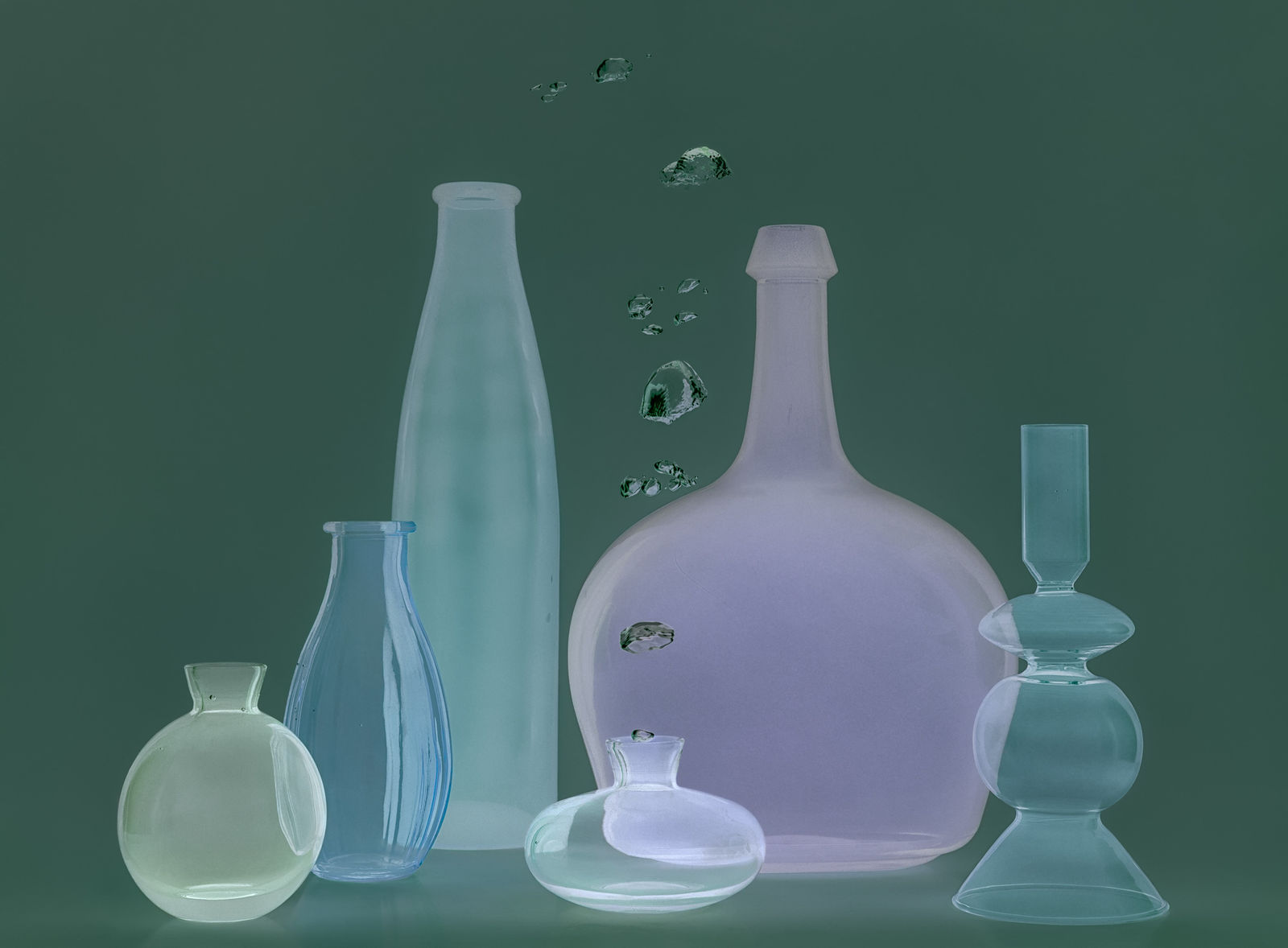 Danielle Kwaaitaal, Fluorescent Series - Purple Glow, 2025