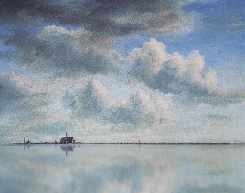 Laurence Aëgerter, 2306301724 (Ruisdael, View of Haarlem), from the series Compositions catalytiques - Ruisdael series, 2023