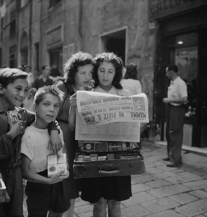 Werner Bischof, Napels, Italy, 1946