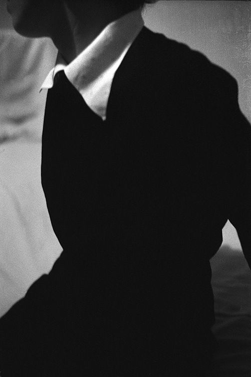 René Groebli, White collar/Weisser Kragen (#1594), Paris, Das Auge der Liebe, 1952