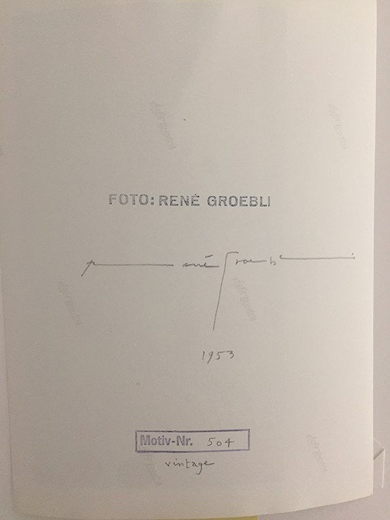 René Groebli, Silhouette II (#504), Paris, Das Auge der Liebe, Vintage, 1952