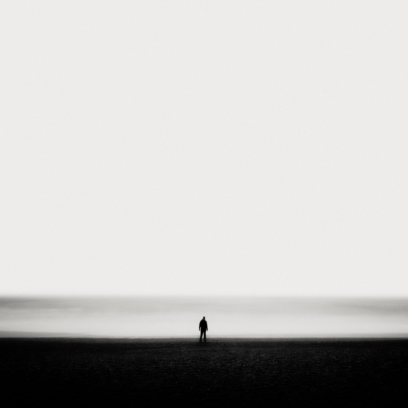 Jeffrey Conley, Figure and Horizon, Iceland, 2018