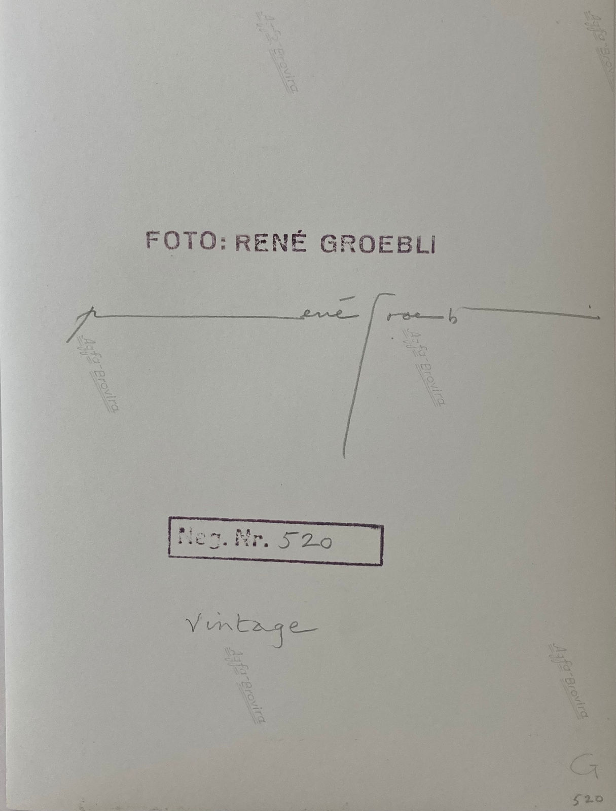 René Groebli, Rotwein (#520), Paris, Das Auge der Liebe, Vintage, 1952