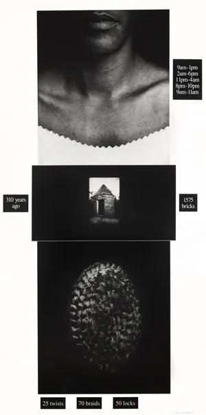 Lorna Simpson, Counting, 1991