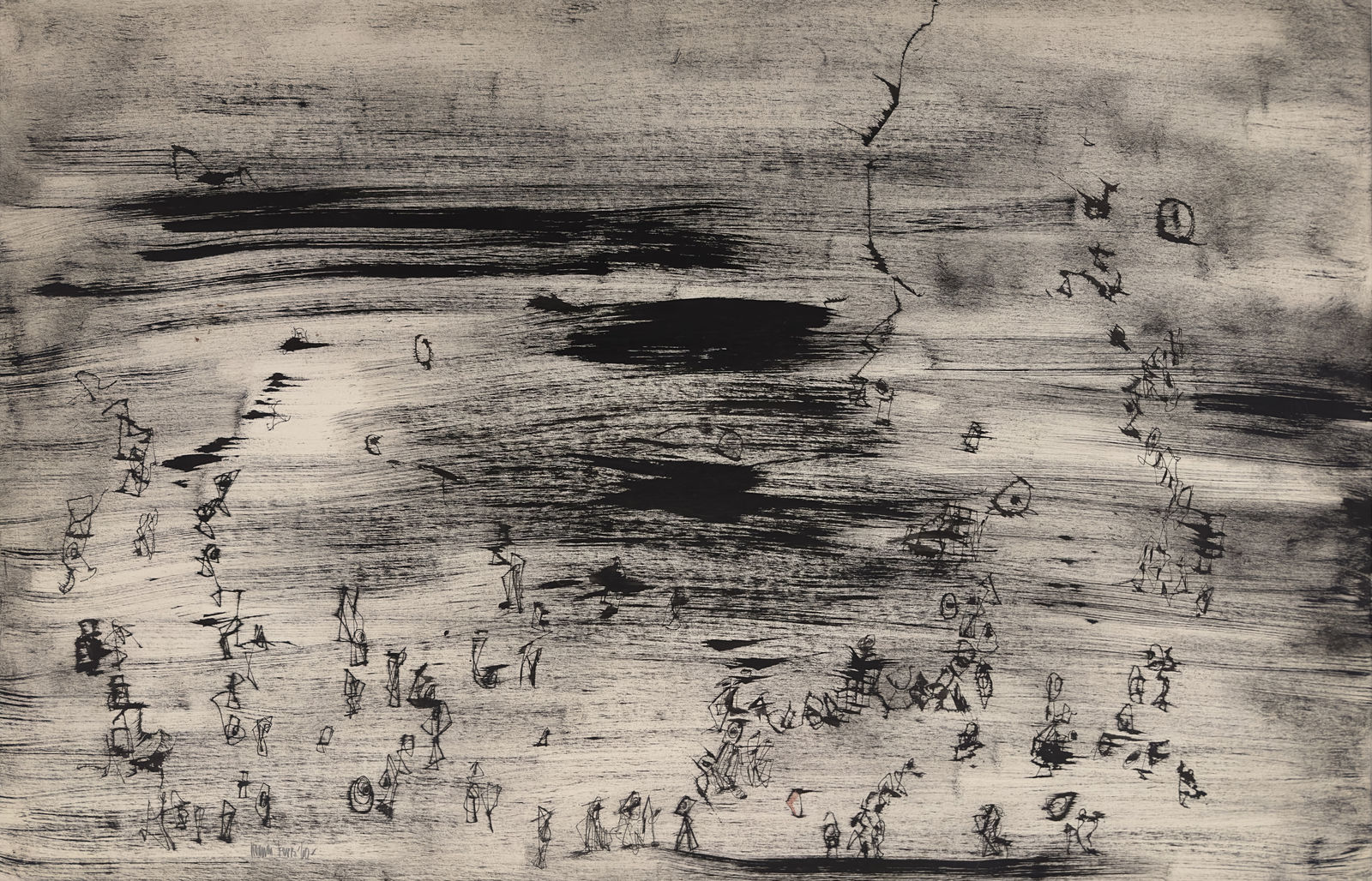 Norman Lewis, Untitled, 1960