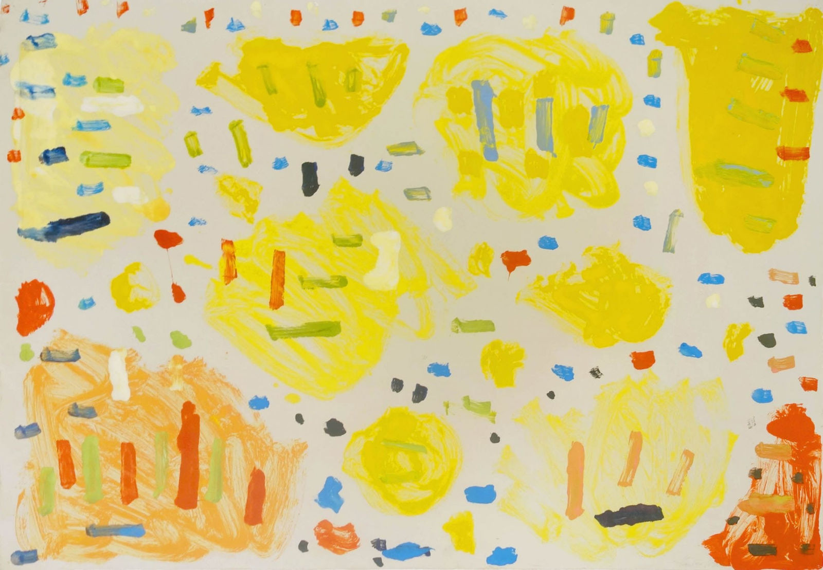 Stanley Whitney, Untitled (C), 1983