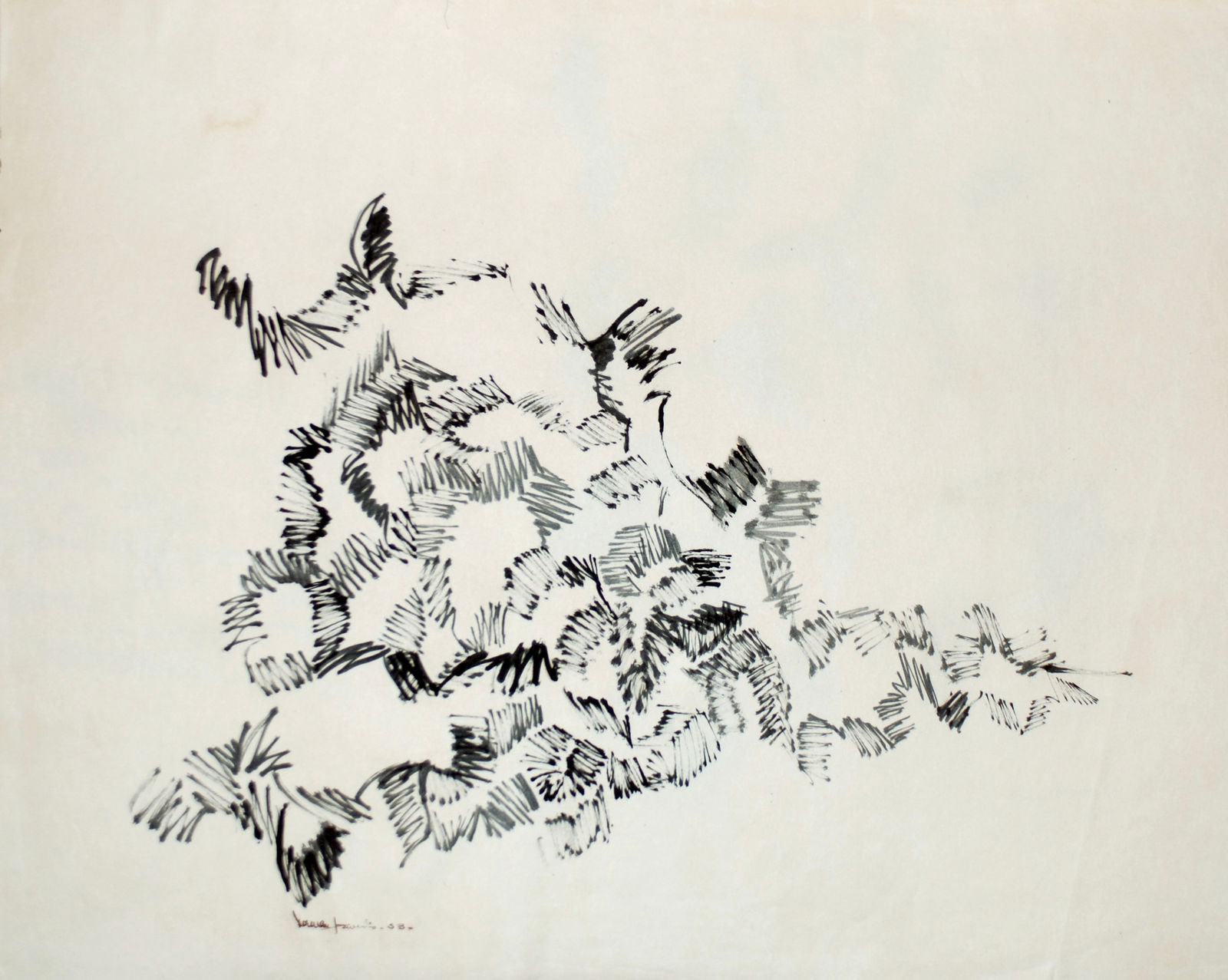 Norman Lewis, Untitled, 1953