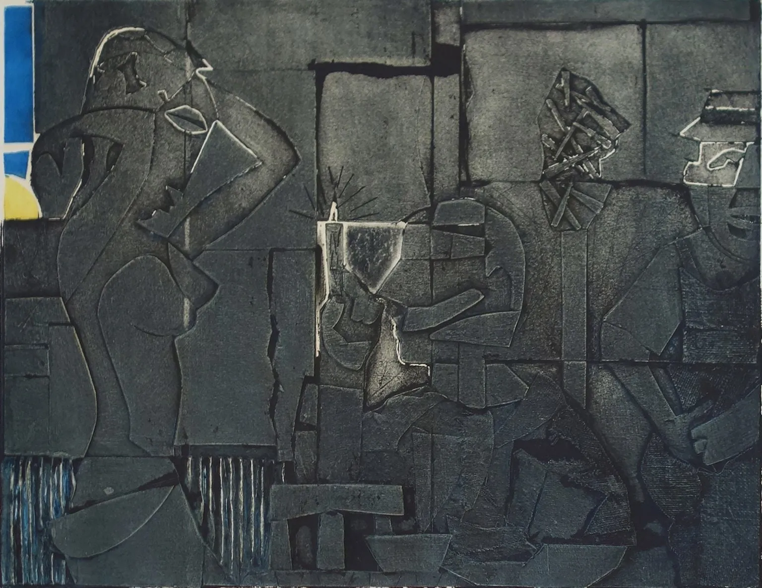 Romare Bearden, Early Morning, ca. 1969