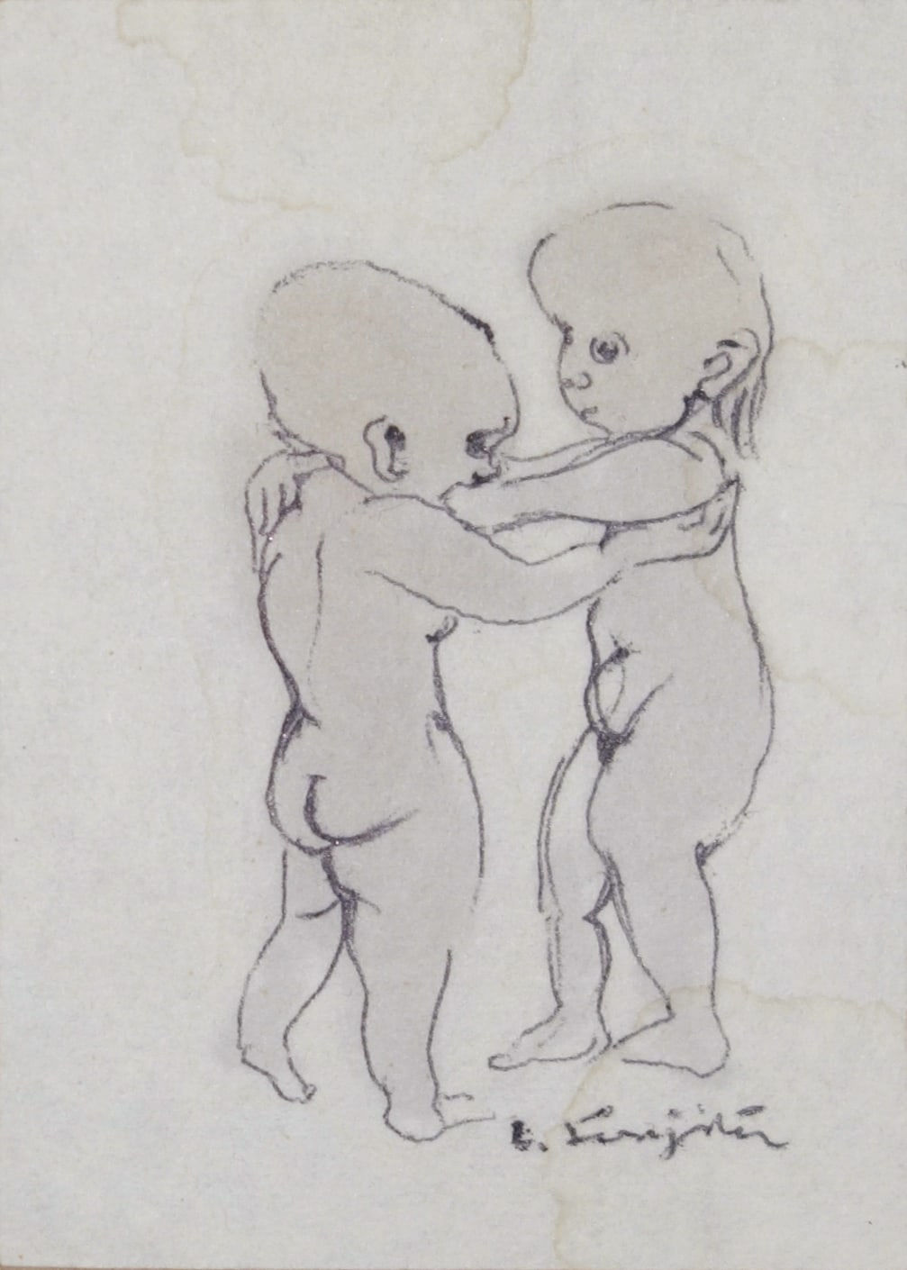 Leonard Tsuguharu Foujita, Untitled (Dance)