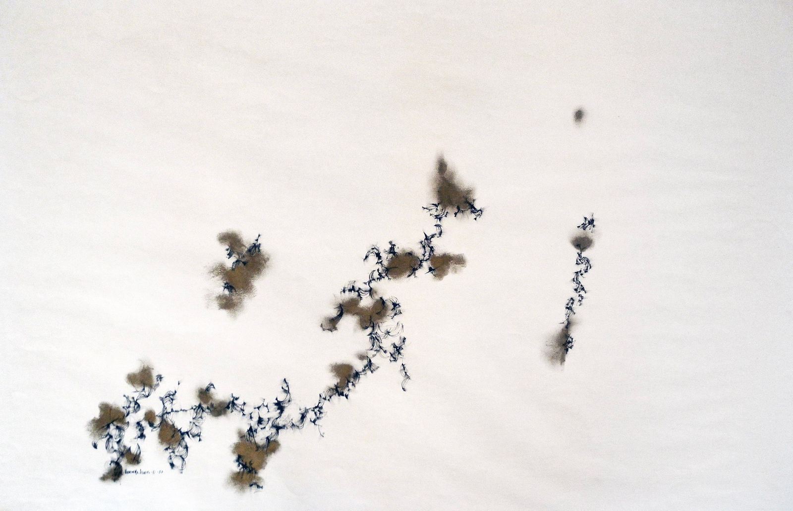 Norman Lewis, Leaf No. 3, October, 1953