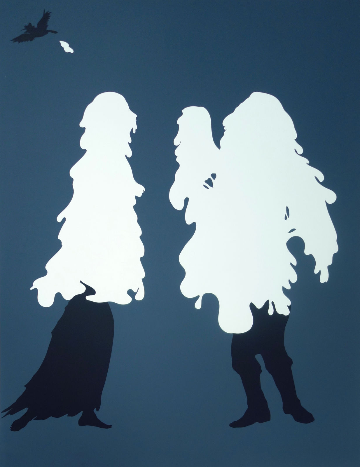 Kara Walker, Scene 15: Emancipation Approximation (White Piles), 2000