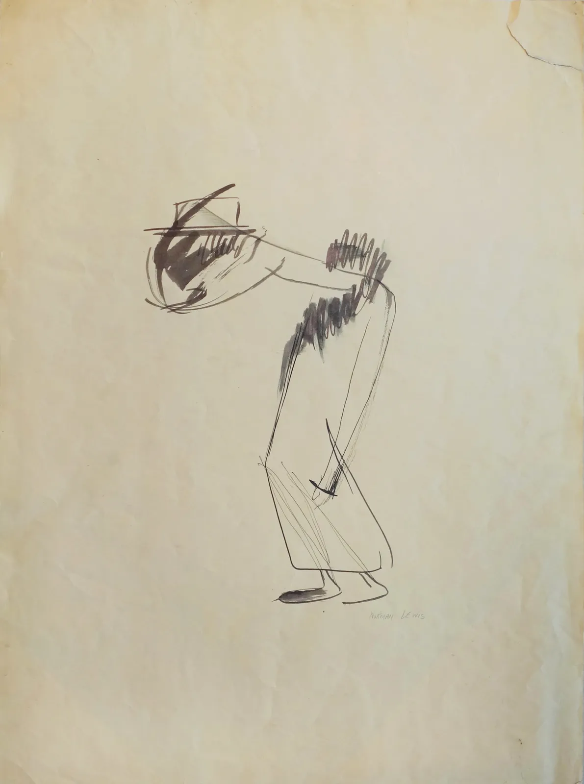 Norman Lewis, Untitled, ca. 1940s