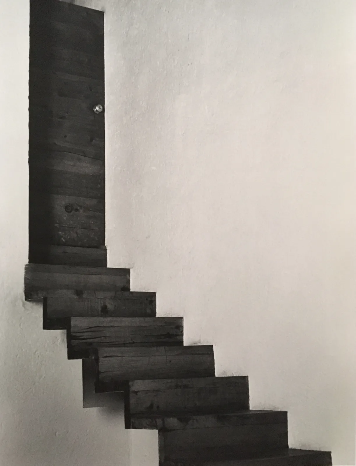 Bruce Weber, Luis Barragan's Staircase, Mexico, 1981