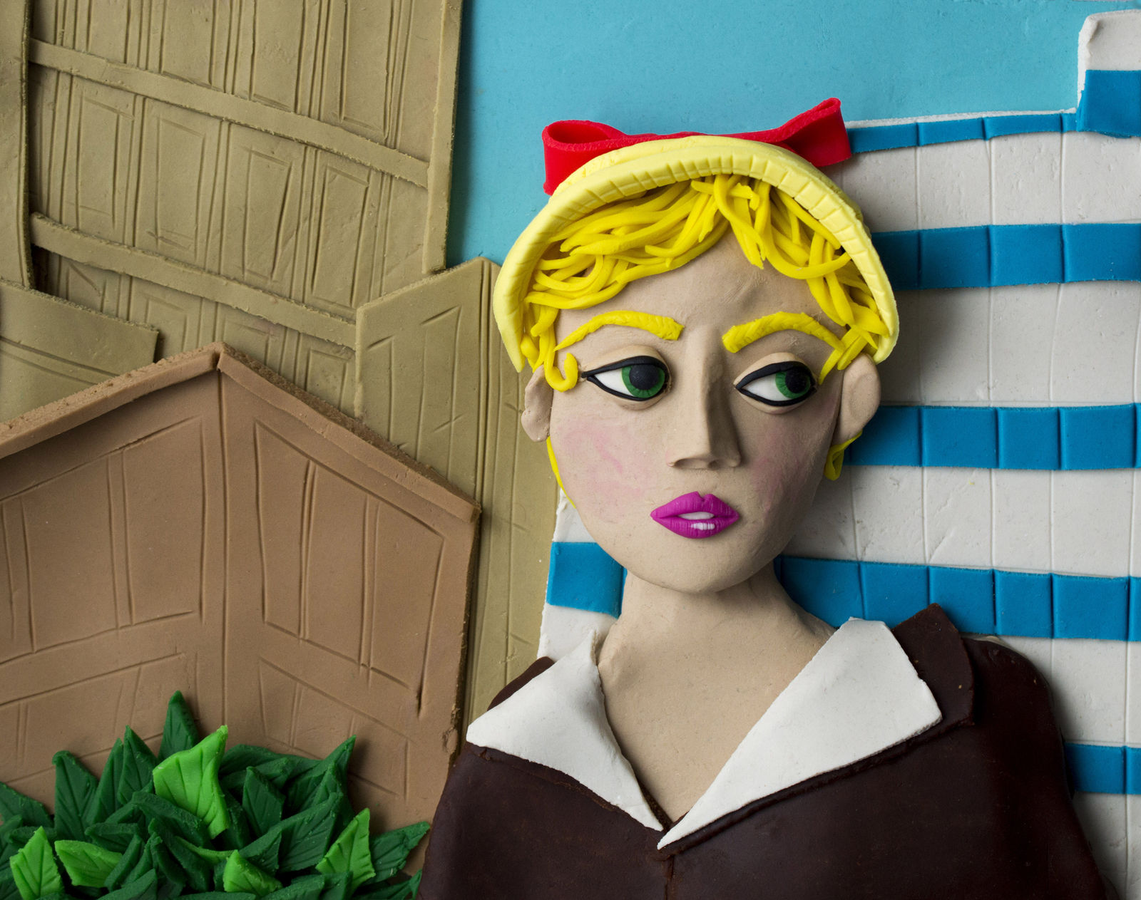 Eleanor Macnair, Original Photograph: Untitled Film Still #21, 1978 By Cindy Sherman Rendered In Play-Doh, 2015