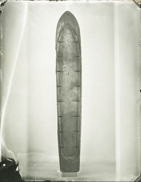 Joni Sternbach, 20.01.27 #2 Hollowed Out Hawaiian Plank, circa 1920's, 2020