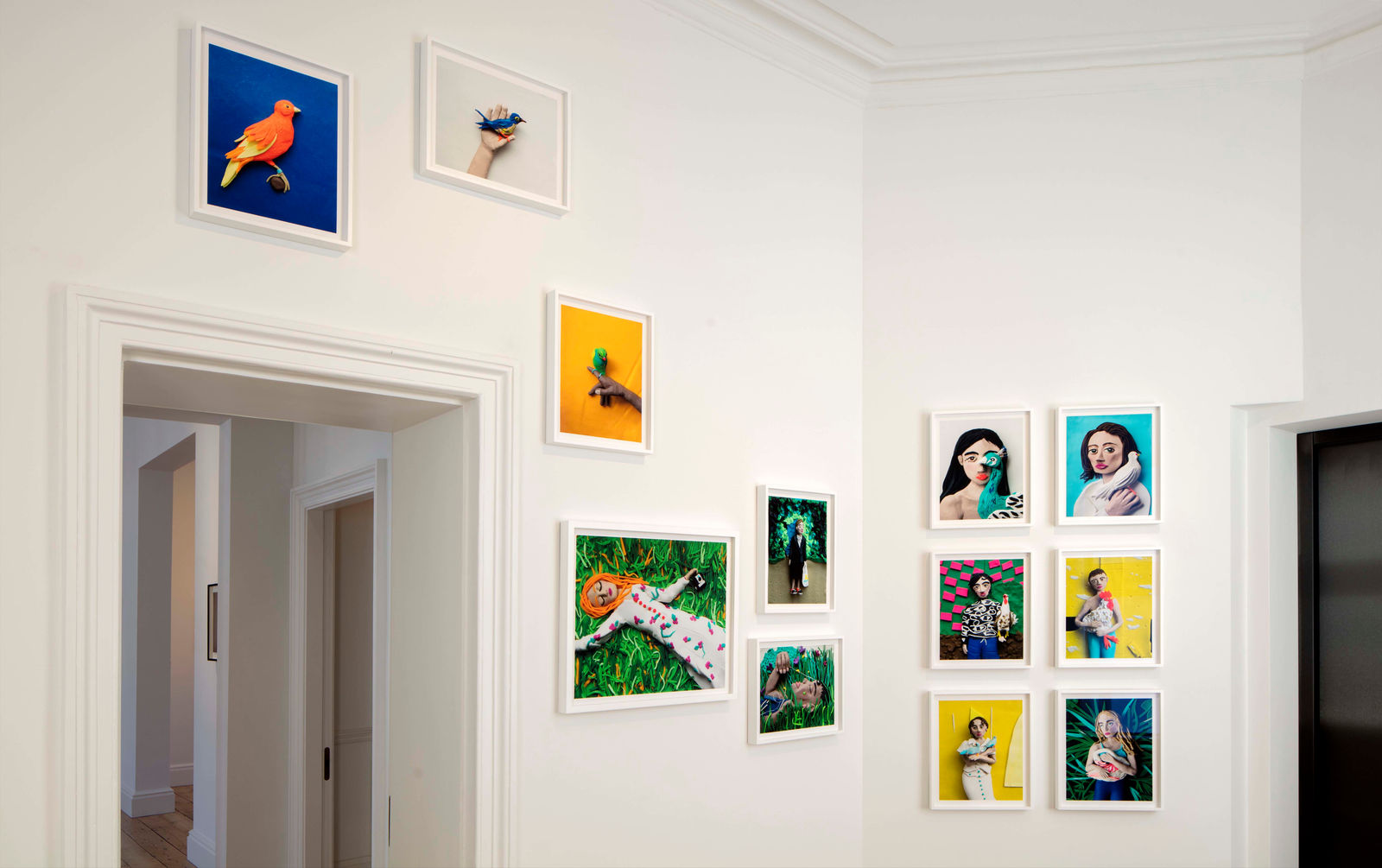 Eleanor Macnair, Original photograph: Frank Flamingo from the series 'Amelia and the Animals' by Robin Schwartz