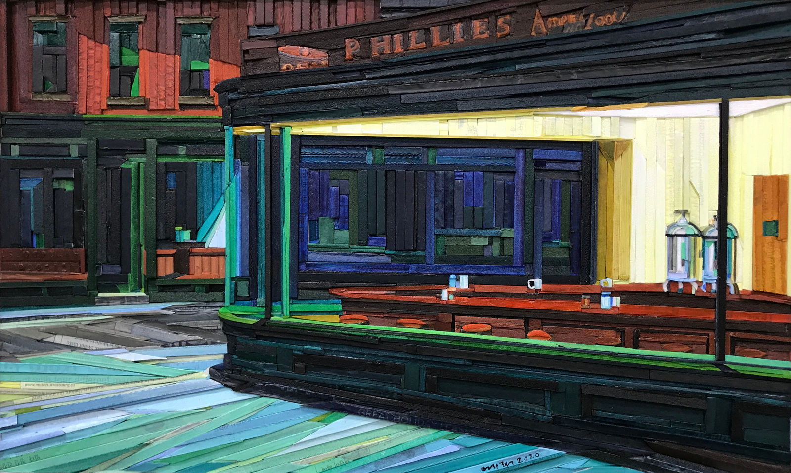 Kyuhak Lee, Monument - Nighthawks