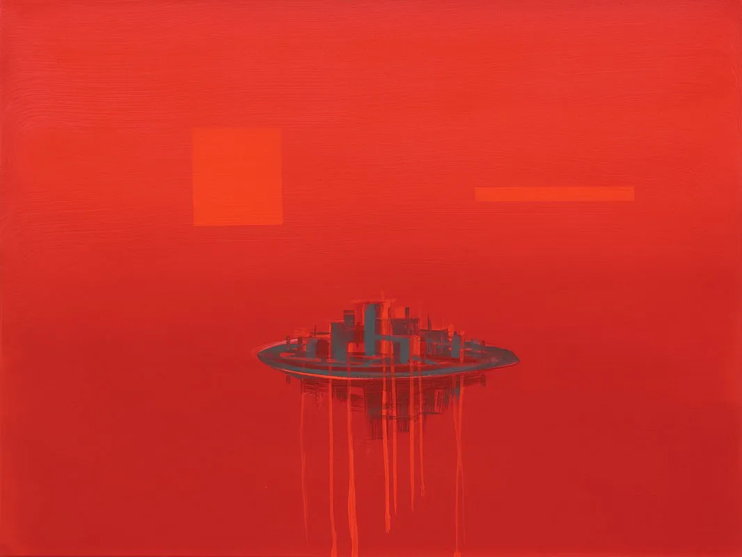 Wanda Koop, Red Flag Day (No News Series), 2011