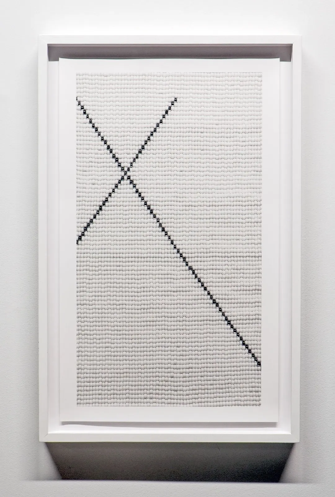 Nadia Myre, Cross 4/15, 2010