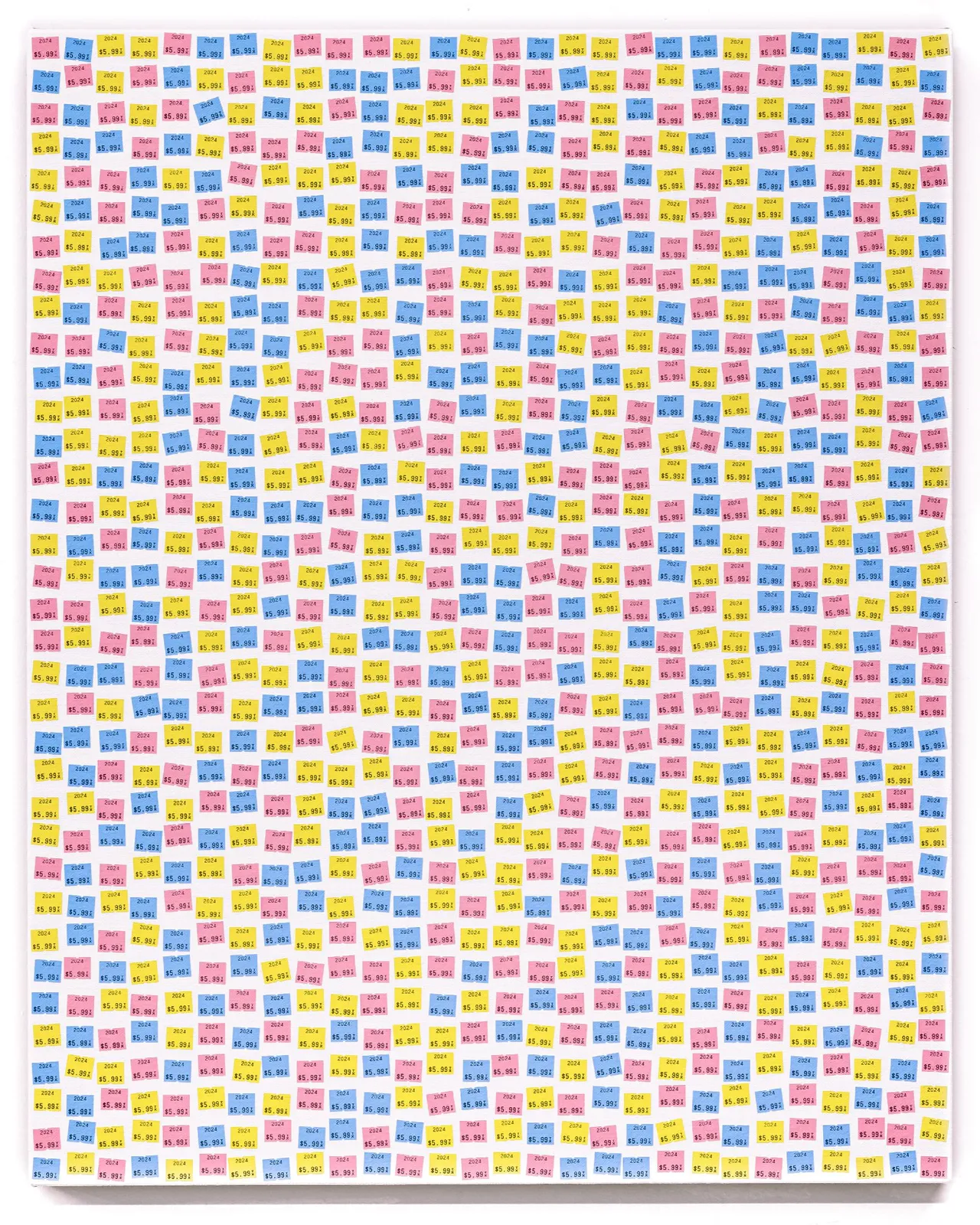 Sean Weisgerber, Price Per Square Inch series, 2023