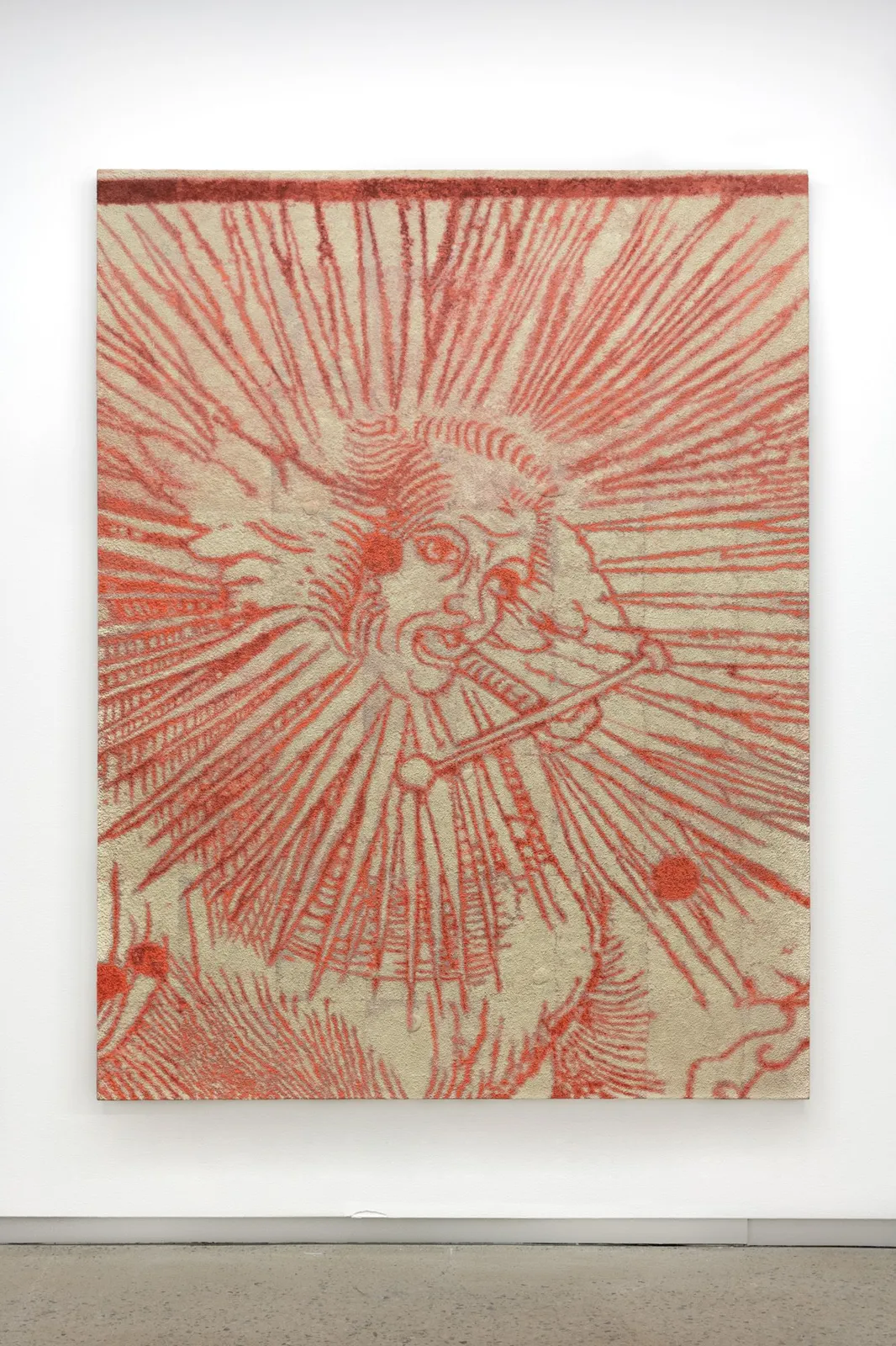 Nicolas Lachance, Detail from Revelation of St-John ; Vision of the Seven Candlesticks, Lucas Cranach, woodcut, 1529, 2022-23